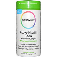 Rainbow Light Мультивітаміни для підлітків: активність здоров'я і чиста шкіра 90 таблеток