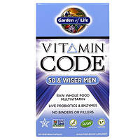 Garden of Life, Vitamin Code, для чоловіків від 50-ти років і старше, 240 рослинних капсул