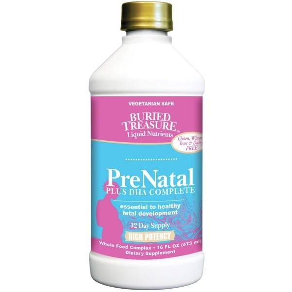 Buried Treasure, Prenatal Plus, DHA Complete, 16 рідких унцій (473 мл)