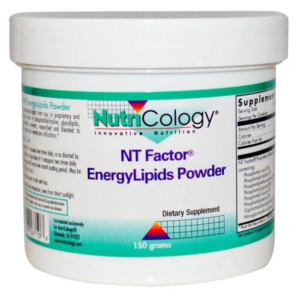 Nutricology, NT Factor, енергетичні ліпіди в порошку, 150 грамів