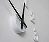 Настінний годинник 3D 60 см Арабські білі, фото 3