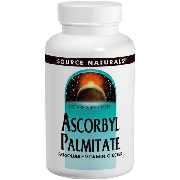 Source Naturals, Аскорбілпальмітат, 500 мг, 90 капсул