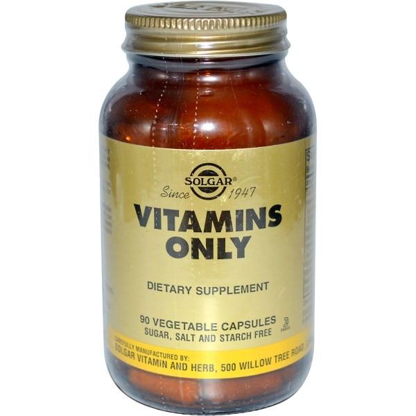 Solgar Vitamins Only 90 рослинних капсул