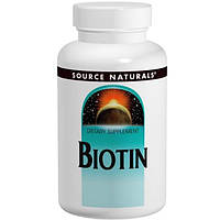 Source Naturals, Біотин, 5 мг, 120 таблеток