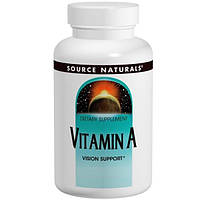 Source Naturals, Вітамін А, 10000 МО, 100 таблеток