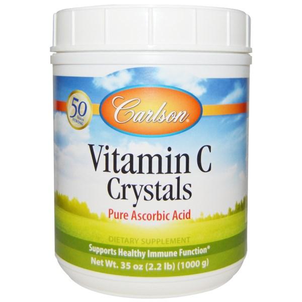 Carlson Labs, Вітамін С в кристалах, 35 унцій (1000 г)