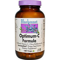 Bluebonnet Nutrition, Склад Optimum-C, 180 капсул на рослинній основі