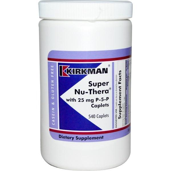 Kirkman Labs, Супер Ну-Тера з 25 мг капсулами P-5-P (піридоксаль-5-фосфату), 540 капсул