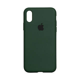 Чехол Original Full Size для Apple iPhone Xs Atrovirens