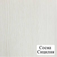 Двері міжкімнатні глуха гладка сосна Сицилія, фото 3