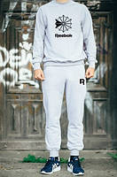 Спортивний костюм Reebok сірий (люкс) XS