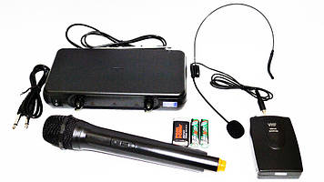 Радіосистема UKC EW 500 H з гарнітурою база 1 радіомікрофон