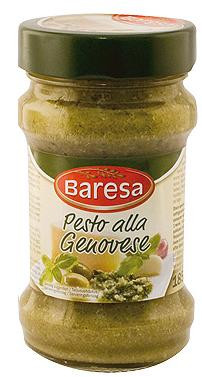 Соус пісто класичний Baresa Pesto Alla Genovese, 190 гран.