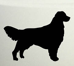 Вінілова наклейка на авто — Собака2