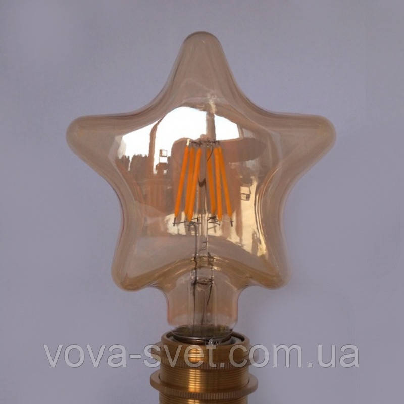 LED-лампа Едісона ЗВІЗДА (6w) (special series)