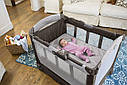 Манеж ліжко-манеж із переносною колискою Graco Snuggle Suite LX Abbington 1927562, фото 5