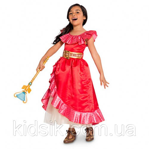 Карнавальна сукня "Олена з Авалора"+чарівна паличка і туфельки ,Elena of Avalor Disney, фото 1