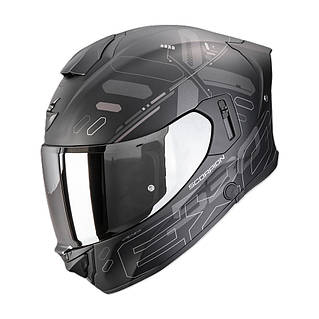 Інтегрований шлем Scorpion EXO-530 Air Fond Matt Black Silver M (наЗамовлення)
