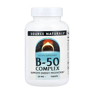 Vitamin B-50 Complex 50mg - 50 tabs