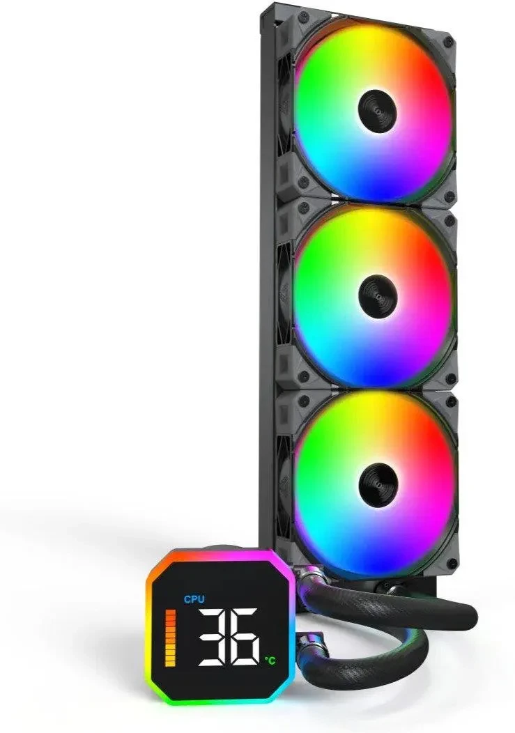 Montech HyperFlow Digital 360 Black (HYPERFLOWDIGITAL360B) (наЗамовлення), фото 1