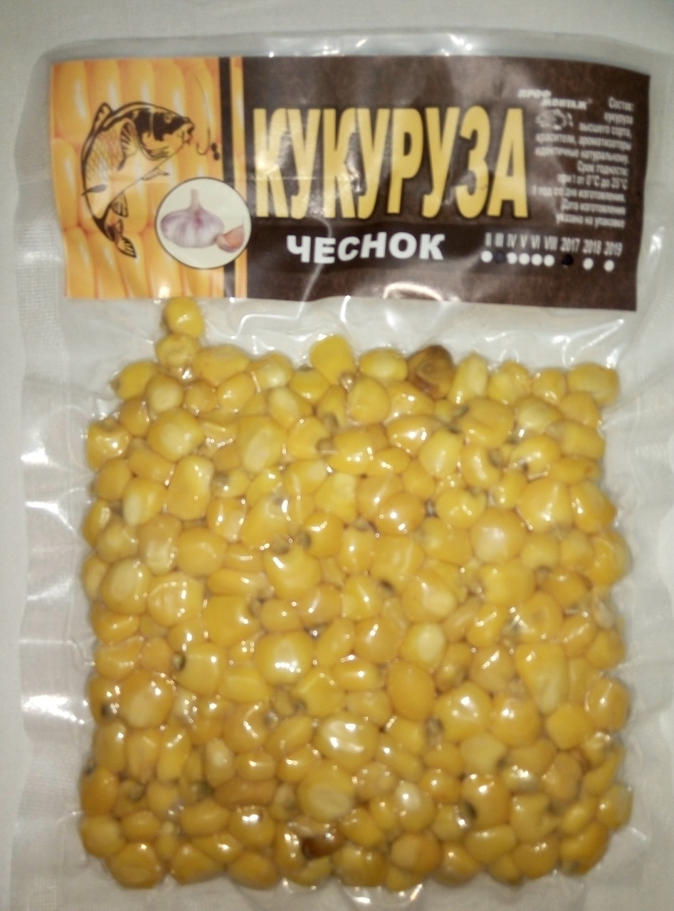 Кукурудза у вакуумному пакованні "Чесня" 100 г Проф Монтаж
