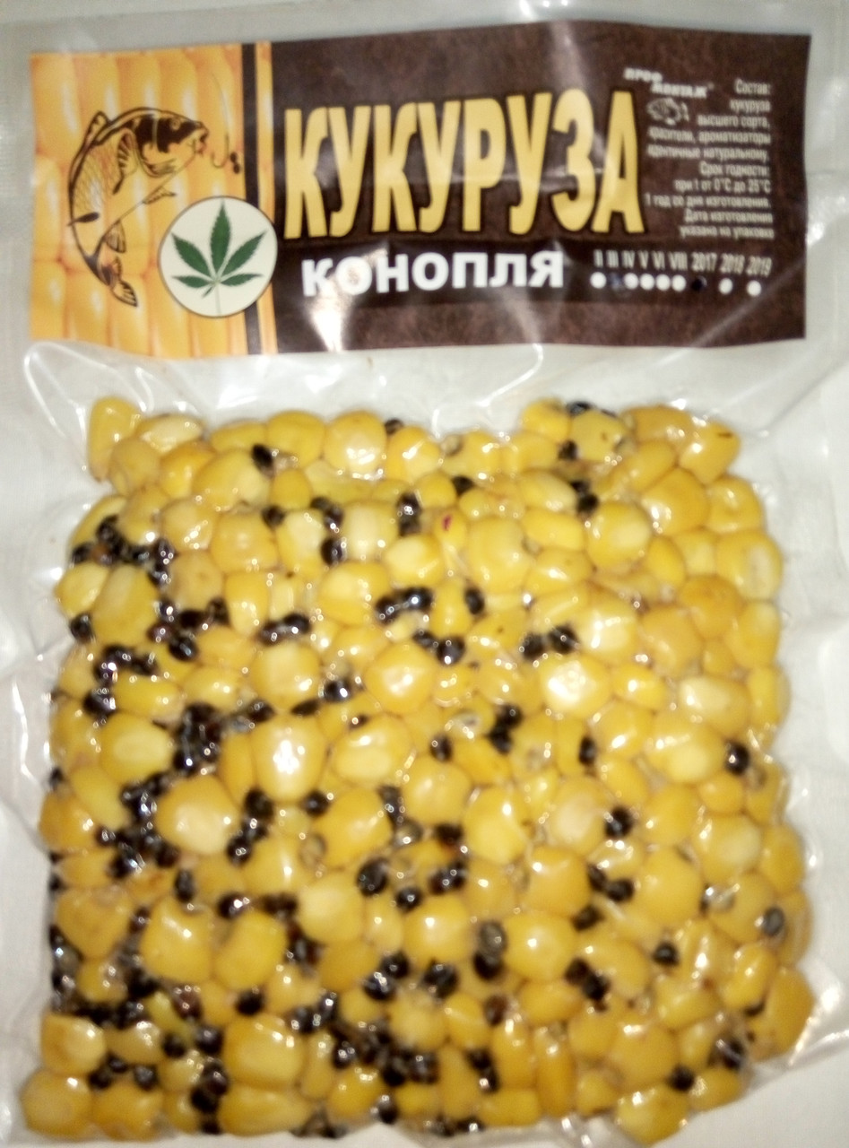 Кукурудза у вакуумному пакованні "Конопля" 100 г ПрофМонтаж