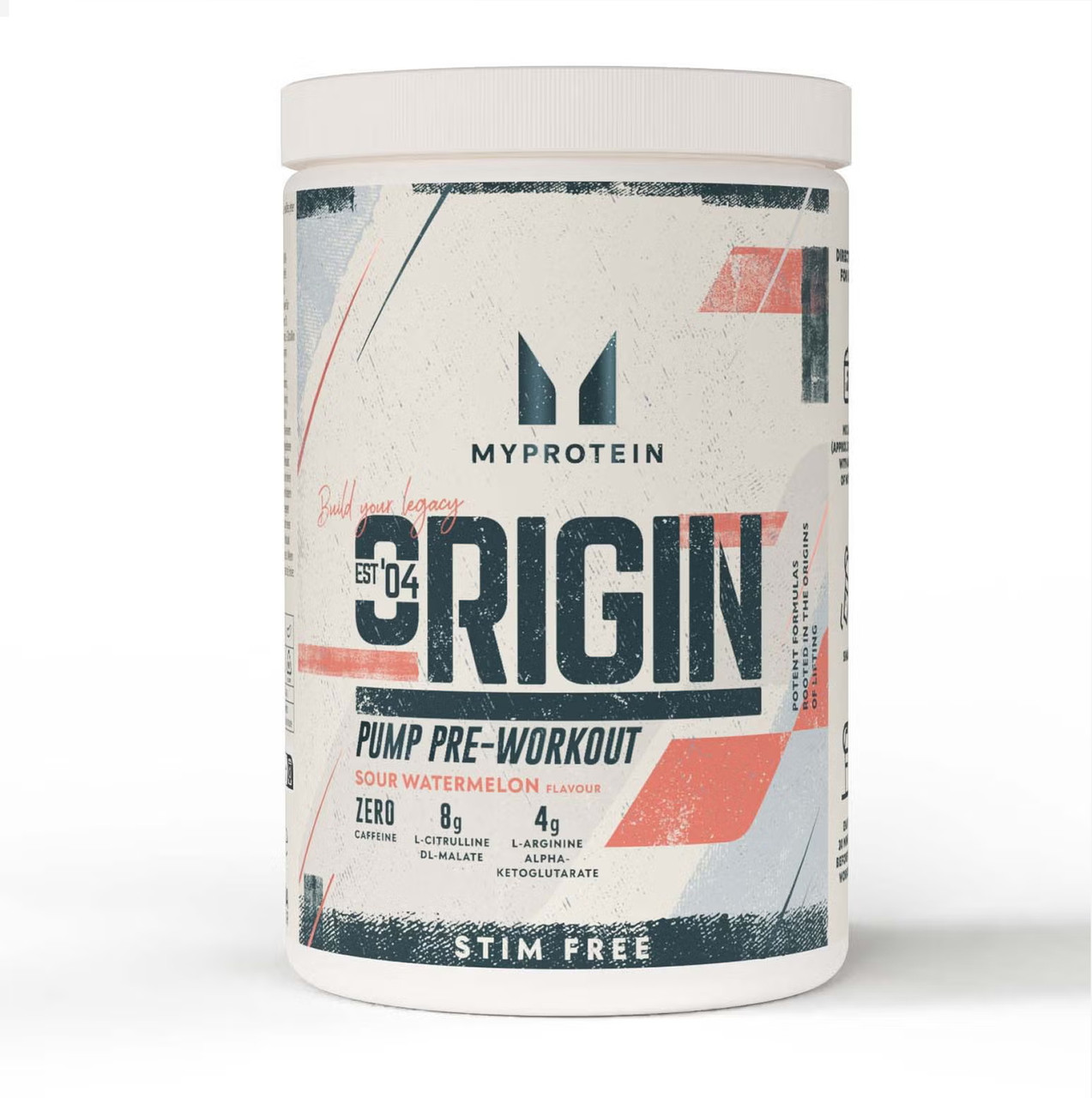 Origin Pre Workout Stim-Free Sour - 30 serv Watermelon, фото 1