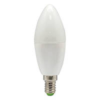 Лампа светодиодная Feron 6W Е14 2700K 220V 500Lm LB-737 С37 свеча