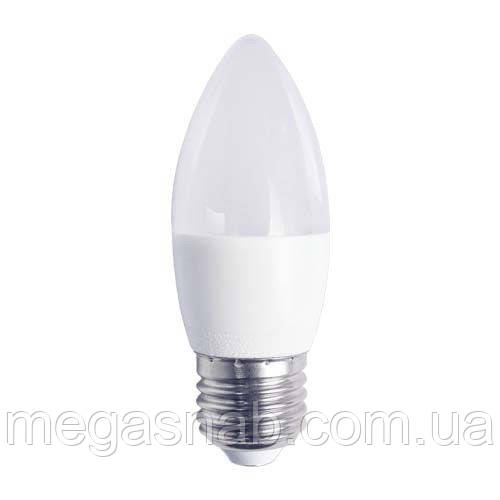 Лампа світлодіодна Feron 6W E27 4000K 520Lm LB-737 С37 свічка