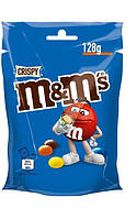 Шоколадные драже M&ms Crispy хрустящие 128 г