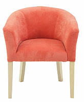 Крісло м'яке Версаль ніжки дерево Бук, тканина Кордрой 204 (Richman ТМ)