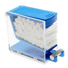 Диспенсер для ватних валиків, автоматичний CD02, синій