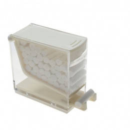 Диспенсер для ватних валиків, автоматичний CD02, білий