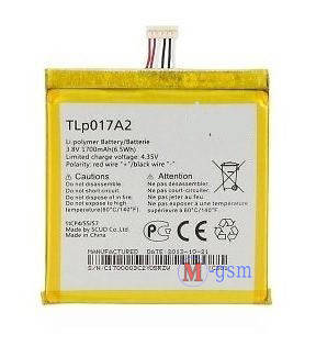 Акумулятор TLP017a для Alcatel One Touch 6012, фото 2
