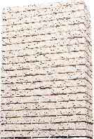 Гипсовая плитка "Мадейра" небольшие кирпичики с готовым швом и фактурой природного камня