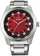 Водонепроницаемые кварцевые наручные часы-браслет Orient FUND0002H0 мужские с металлическим браслетом