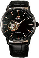Чоловічий наручний годинник Orient FDB08002B0 зі шкіряним ремінцем механічний