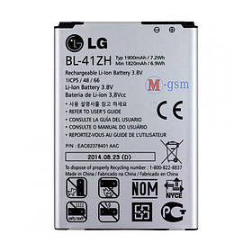 Акумулятор LG L FINO/LEON/L50/D213/D221/D295/H324 BL-41ZH (1900 MAH)