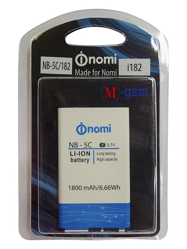 Батарея Nomi NB-5C для Nomi i177 1800 мА/год