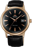 Чоловічий наручний годинник Orient FER24001B0 зі шкіряним ремінцем механічний