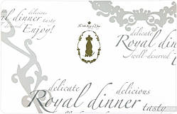 Килимок під миску для їжі собак Kings of Dogs Триксі 24470