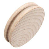 Слікер для шкіри полірувальний круглий дерев'яний слікер для полірування краю шкіри, фото 2