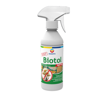Дезинфицирующее средство Eskaro Biotol Spray против плесени, мхов, лишайников и водорослей 0,5л - фото 1 - id-p35120105