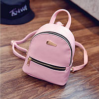 Жіночий рюкзак міський рожевого кольору