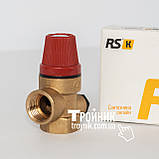 RSk 3 bar 1/2" ВВ Запобіжний клапан з підключенням манометра, фото 8