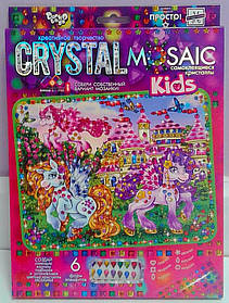 Мозаїка Crystal Mosaic Kids "Поні" CRMk-01-04 Danko-Toys Україна