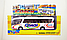 Колекційна машинка KINSFUN автобус Туристичний KS 7101 W, фото 3