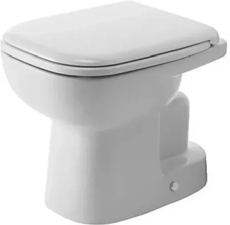 Унітаз Duravit D-Code 211001 білий стоячий 53х35 см, фото 1
