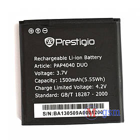 Акумулятор Prestigio MultiPhone 4040 Duo / PAP4040 DUO (1500 mAh)