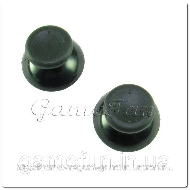 Стики, Грибки, Капелюшки 3D Аналоги Xbox 360 Чорні пара, фото 1